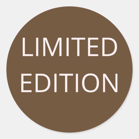 限定版 ラウンドシール (正面)