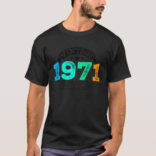 限定版 - ヴィンテージ1971 2 Tシャツ (正面)