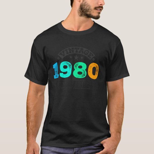 限定版 - 1980年ヴィンテージ Tシャツ (正面)
