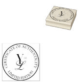 限定版Authenticityロゴスタンプ ラバースタンプ (押印)