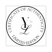 限定版Authenticityロゴスタンプ ラバースタンプ (インプリント)