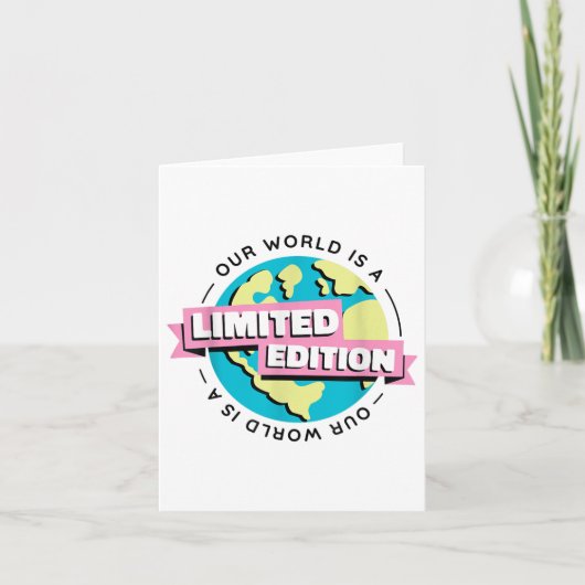 限定版Our World Environment Protection カード (正面)