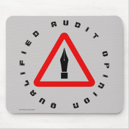 「限定監査意見」 マウスパッド