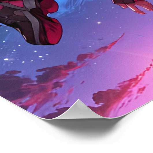 限定 | スカイバウンドの夢 – Cosmic Anime Poster ポスター (角)