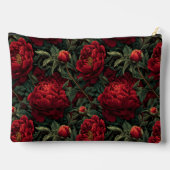 限定 ピオニー 花 春の誕生日 アクセサリーポーチ (裏面)