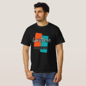 限界なき前進 モチベーション Tシャツ (正面フル)