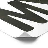 限界にて 抽象バウハウス様式 ポスター (角)