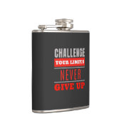 限界に挑戦し与えて引用文 フラスク (右)