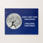 限界に挑戦するやる気を起こさせる引用文 ジグソーパズル (横)