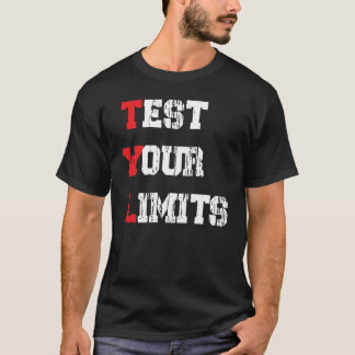 限界に挑戦 Tシャツ