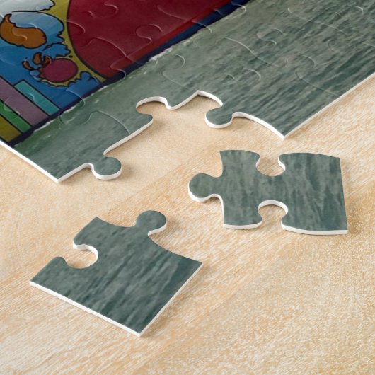 限界に達された弓II ジグソーパズル (側面)