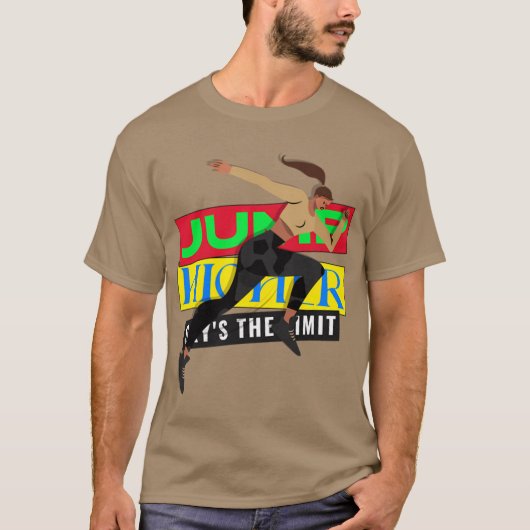 限界は天井 Tシャツ (正面)