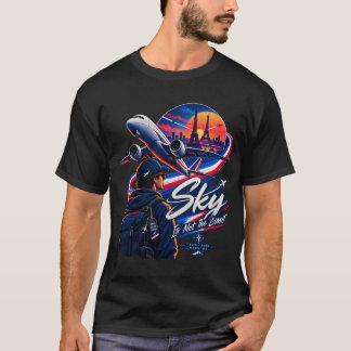 限界は空ではない Tシャツ