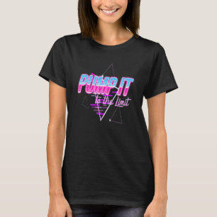 限界まで追い込め 80's レトロ ビンテージ tシャツ