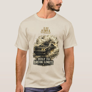 限界を打ち破るために造られた - ビンテージ マッスルカー ドリフト Tシャツ