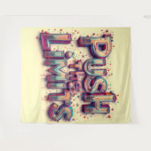 限界を押し上げろ タペストリー (正面(横))