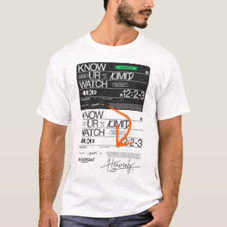 限界を知れ Tシャツ
