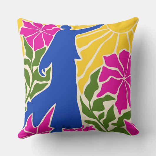 限界を超えて達する クッション (裏面)