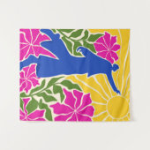 限界を超えて達する タペストリー (正面(横))