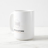 限界を超えて ― 人間、都市、自然がつながる コーヒーマグカップ (正面左)
