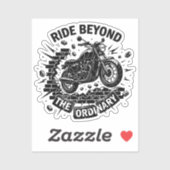 限界を超えるライダーの旅 シール (シート)