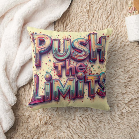 限界を超える クッション (ブランケット)