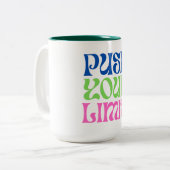 限界を超える ツートーンマグカップ (正面左)