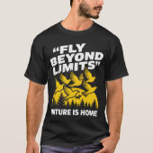 限界を超えろTシャツ Tシャツ (正面)