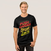 限界突破ジムTシャツ トライブレンドTシャツ (正面全面)