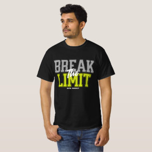 限界突破 筋トレ中毒者 モチベーション フィットネス Tシャツ