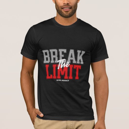 限界突破 Motivation Tシャツ (正面)