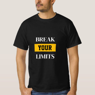 限界突破Tシャツ Tシャツ