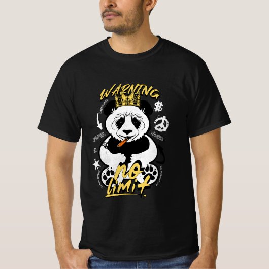 限界警告がない Tシャツ (正面)