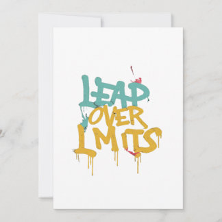 限界Tシャツを飛び越える 招待状