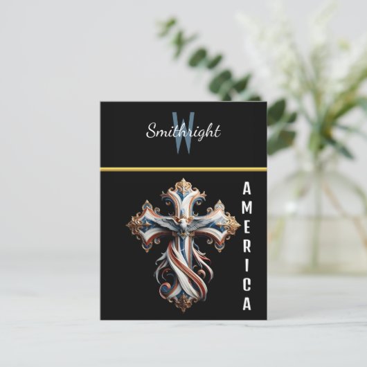 陛下お披露目：イーグルは十字架より上 ポストカード (スタンド正面)