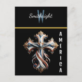 陛下お披露目:イーグルは十字架より上 ポストカード (正面)