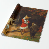 陛下が拝受される（ウィリアム・ホールブルック・ビアード） ラッピングペーパー (アンロールド)