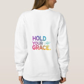 陛下を保持 スウェットシャツ (裏面)