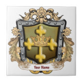 陛下家紋姓 タイル (正面)