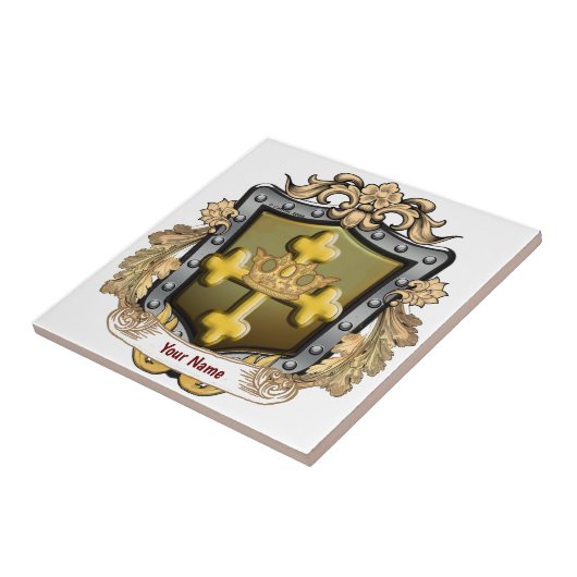 陛下家紋姓 タイル (側面)