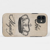 "陛下"のiPhone 5の場合を戴冠させて下さい Case-Mate iPhoneケース (裏面(横))