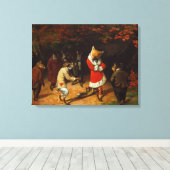 陛下（ウィリアム・ホルブルック・ヒゲより） キャンバスプリント (インサイチュ (ウッドフロア))