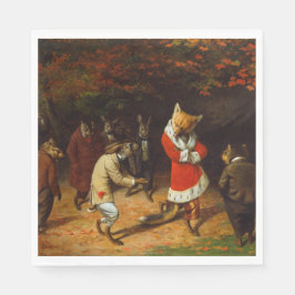 陛下（ウィリアム・ホルブルック・ヒゲより） スタンダードランチョンナプキン