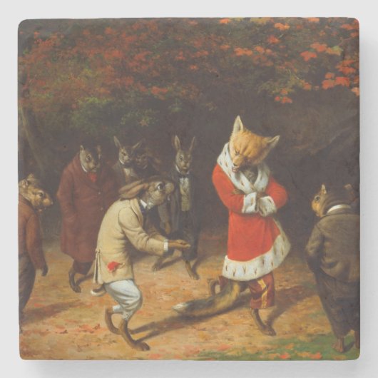 陛下（ウィリアム・ホルブルック・ヒゲより） ストーンコースター (正面)