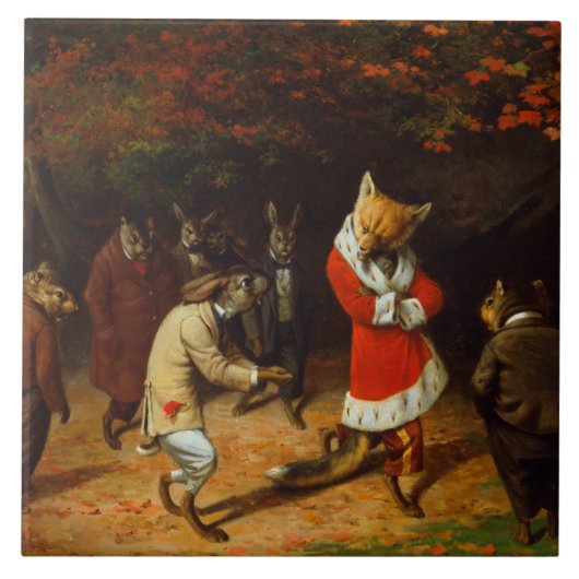 陛下（ウィリアム・ホルブルック・ヒゲより） タイル (正面)