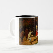 陛下（ウィリアム・ホルブルック・ヒゲより） ツートーンマグカップ (正面左)