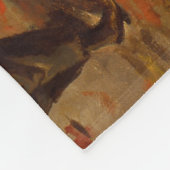 陛下(ウィリアム・ホルブルック・ヒゲより) フリースブランケット (角)