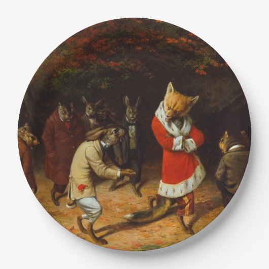 陛下（ウィリアム・ホルブルック・ヒゲより） ペーパープレート (正面)