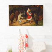 陛下（ウィリアム・ホルブルック・ヒゲより） 横断幕 (インサイチュ)