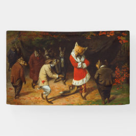 陛下（ウィリアム・ホルブルック・ヒゲより） 横断幕